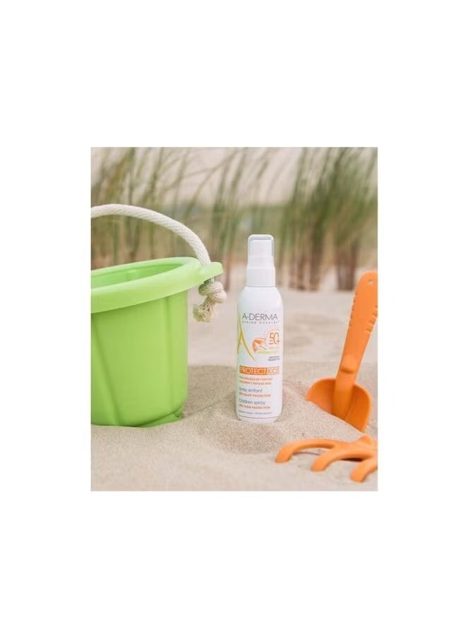إيه-ديرما بخاخ حماية الأطفال A-Derma Protect Kids SPF50+ 200 مل - Image 2