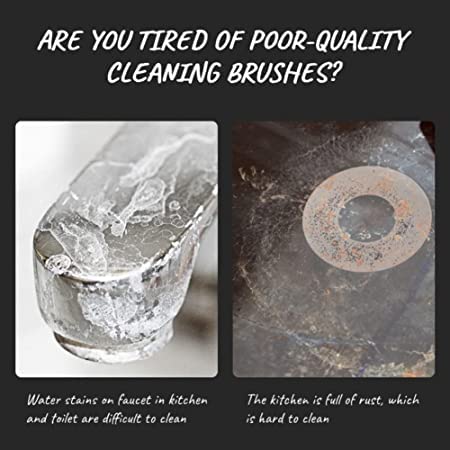 AP ENTERPRISES ARAA PAVA Rust Cleaning Eraser Easy Limescale Eraser Stainless Steel Eraser Stainless Steel Stains Eraser Decontamination Cleaner Easy Limescale Eraser Rust Remover for Kitchen Home - Image 5