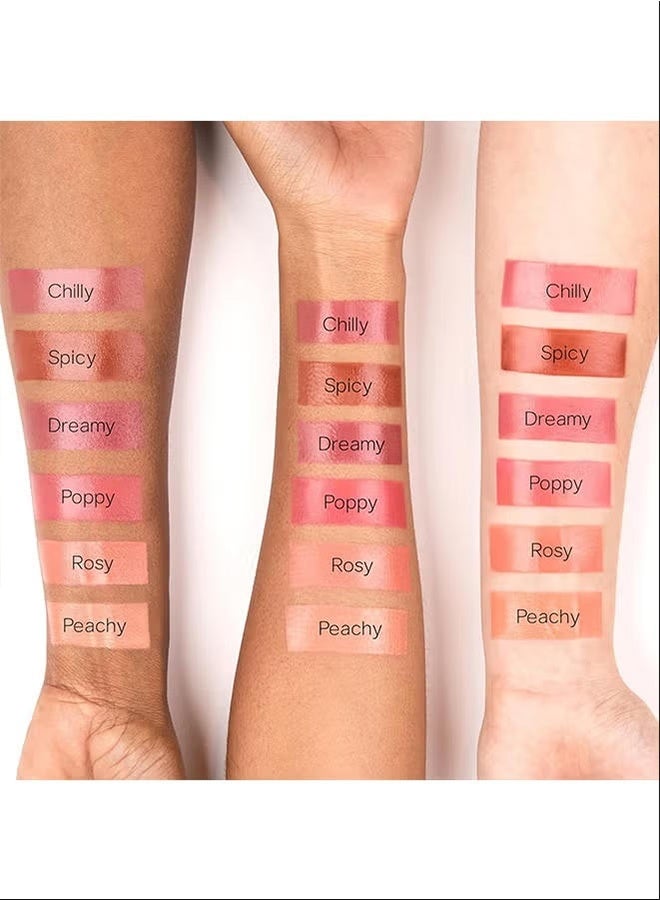 Saie Dew Blush Liquid Cheek Blush - Chilly, Cool-Toned Mauve,12ml - Image 5