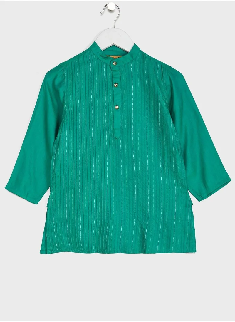 Fabindia Kids Striped Kurta