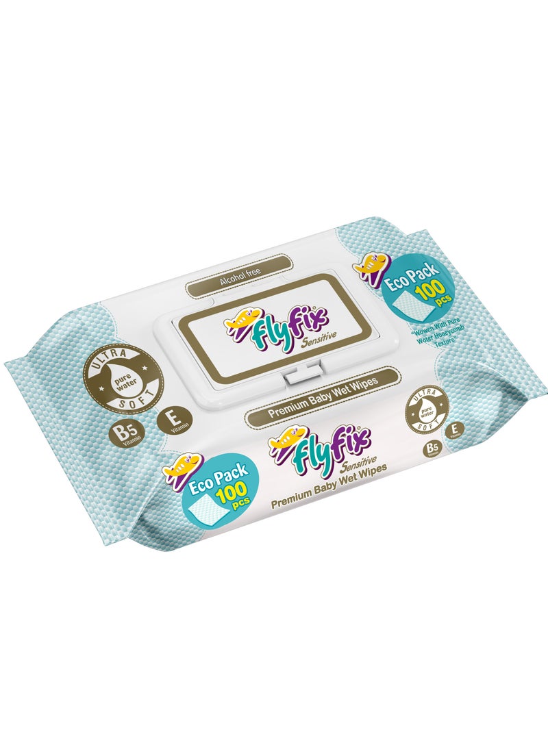 Flyfix Classic Wet wipes 100 pcs - Image 1