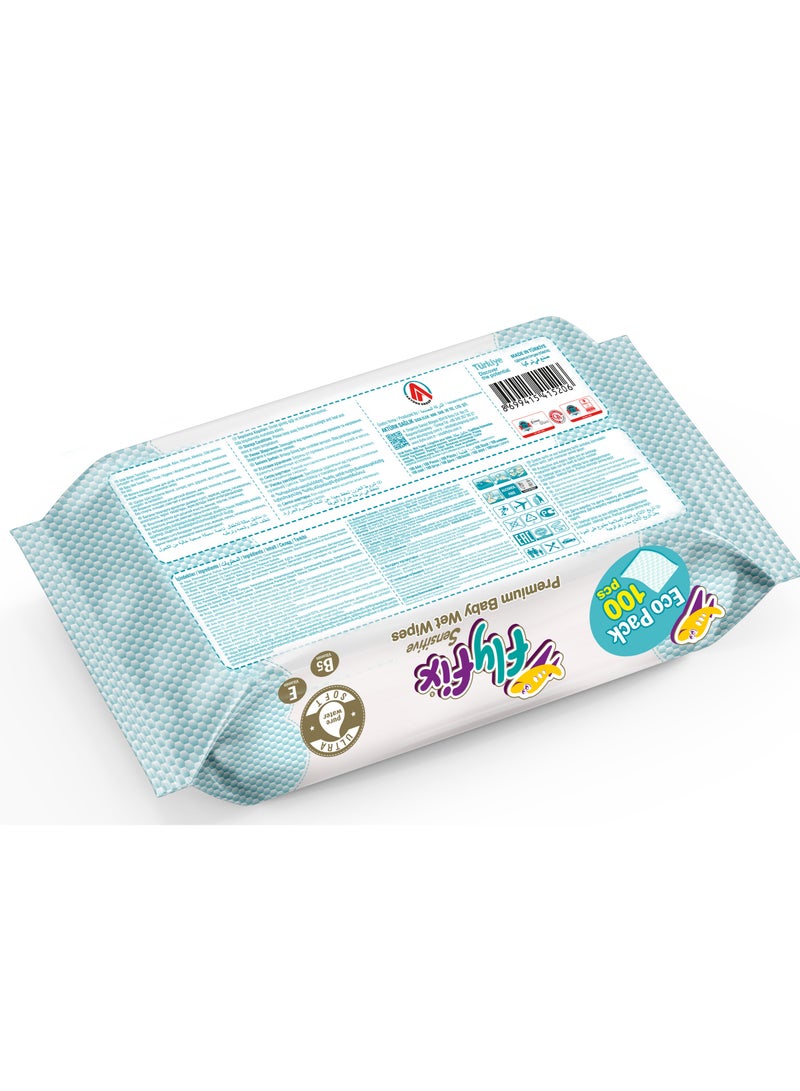 Flyfix Classic Wet wipes 100 pcs - Image 2