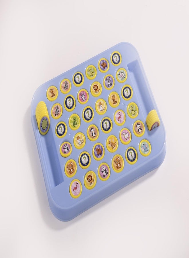 Darseval Memory Chess Flip & Match Game for Kids – Educational Brain Development Puzzle Board Game with Animal & Fruit Tokens - Image 2
