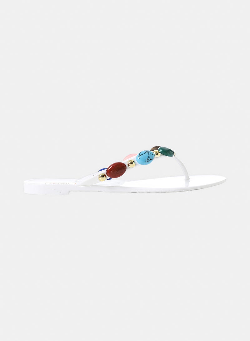 Dejavu Shoes KND-DJTX-016 Lightweight Flat Flip Flops -  For Women - Image 2