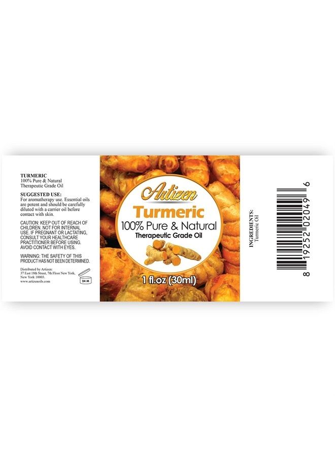 Artizen 30ml Oils - Turmeric Essential Oil - 1 Fluid Ounce - Image 2