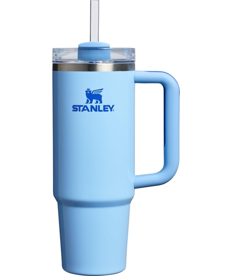 Stanley Stanley Quencher H2.0 Tumbler with Handle and Straw 30 oz | Flowstate 3-Position Lid | Cup Holder Compatible for Travel | Insulated Stainless Steel Cup | BPA-Free | Cornflower Gloss - Image 1
