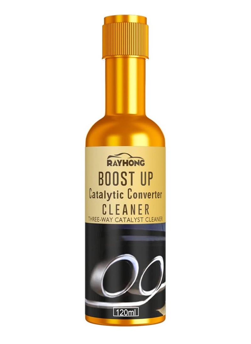 RAYHONG 1PCS Catalytic Converter Cleaner, Engine Cleaner Instant Car Exhaust Handy Cleaner Catalytic Converter Cleaner Auto Parts Engine Boost Up Cleaner Oil Engine Treatment Fuel Injectors Cleaner Kit  - Image 1