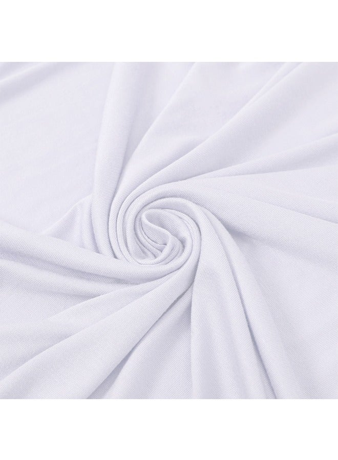 Hijab Scarf for Women Premium Jersey Hijab Elastic Head Wrap for Women Muslim Cotton Hijab  - Image 5