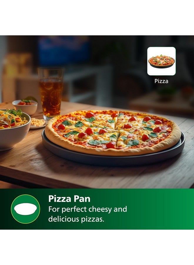 Philips Philips Airfryer Home Pizza Accessory Kit with Pizza pan, Hand Mitts, HD9835/01, Compatible with Extra Large Airfryer  - Image 2