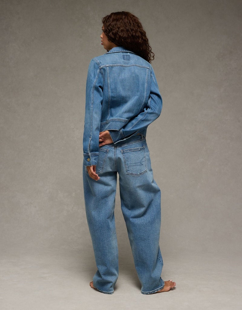 American Eagle AE Preppy Denim Jacket - Image 2