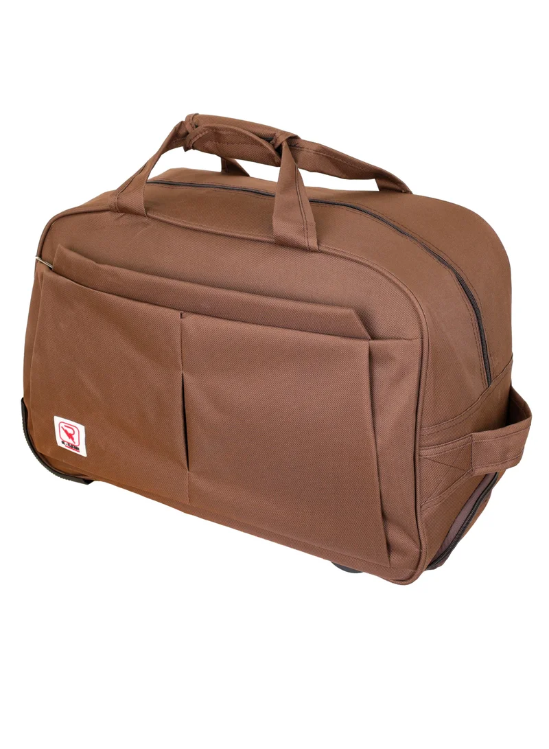 ريفلكشين عربة تسوق بعجلتين بتصميم قارب بني  سم