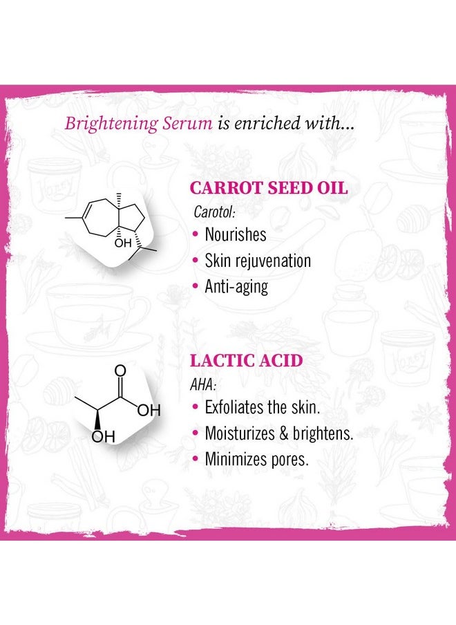 Keya Seth Aromatherapy Keya Seth Aromatherapy Brightening Powder Pack & Serum Facial Kit, Kaolin, Alpha Arbutin, Lactic Acid ,Mulethi ,Pore Refining,Mositurizing 100Gm  - Image 4
