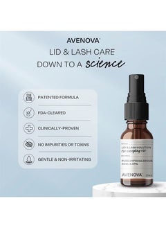 Avenova Eyelid and Eyelash Cleanser Spray 3 Pack – Gentle Everyday Hypochlorous Acid Lid and Lash Cleansing Spray for Clearer and Healthier Eyes, FDA Cleared Formula, 60mL (2.04oz)  - Image 3