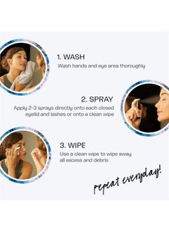 Avenova Eyelid and Eyelash Cleanser Spray 3 Pack – Gentle Everyday Hypochlorous Acid Lid and Lash Cleansing Spray for Clearer and Healthier Eyes, FDA Cleared Formula, 60mL (2.04oz)  - Image 5