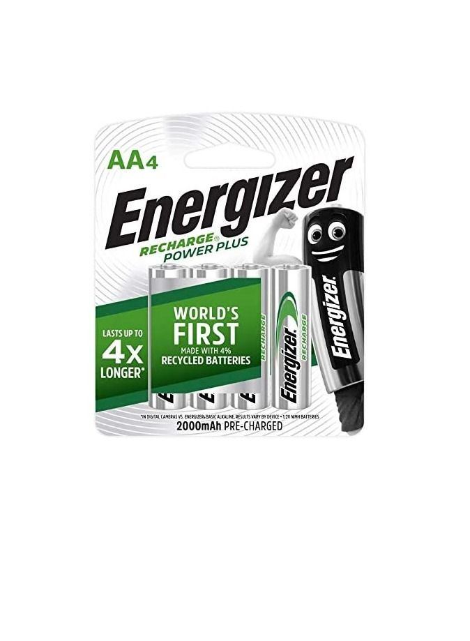 إنرجايزر بطارية متعددة الأغراض قابلة لإعادة الشحن AA4 من إنرجايزر 2000 مللي أمبير - Image 3