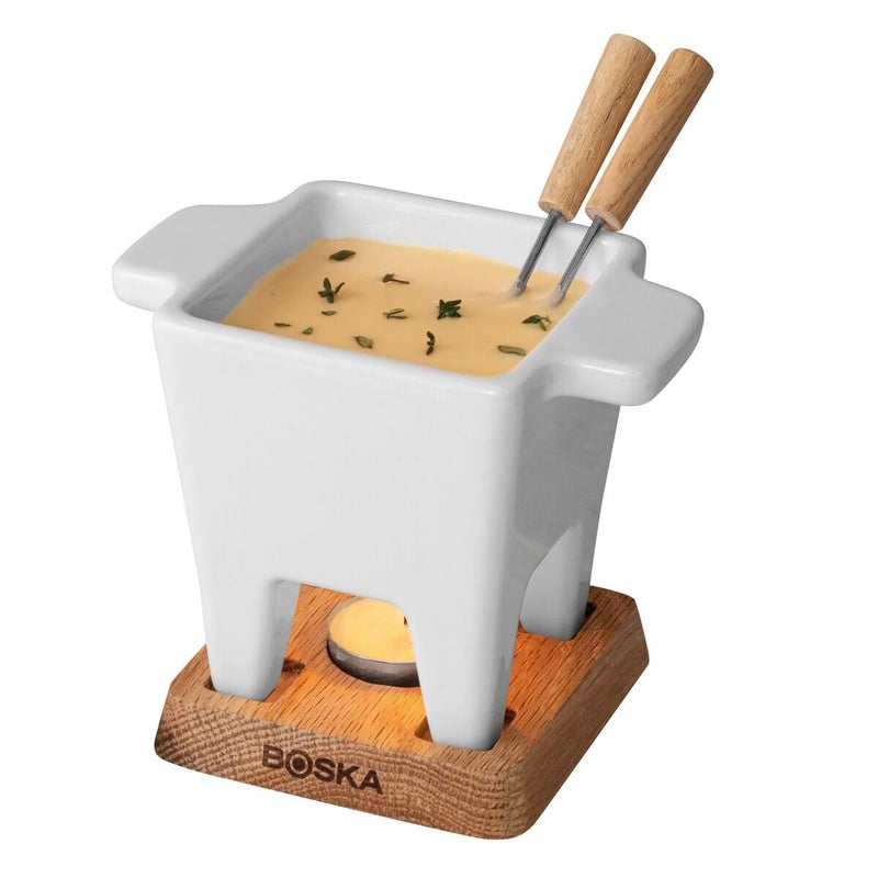 Boska Tapas Fondue Bianco - for 174 Grams of Melted Cheese - 300 ml - Image 1