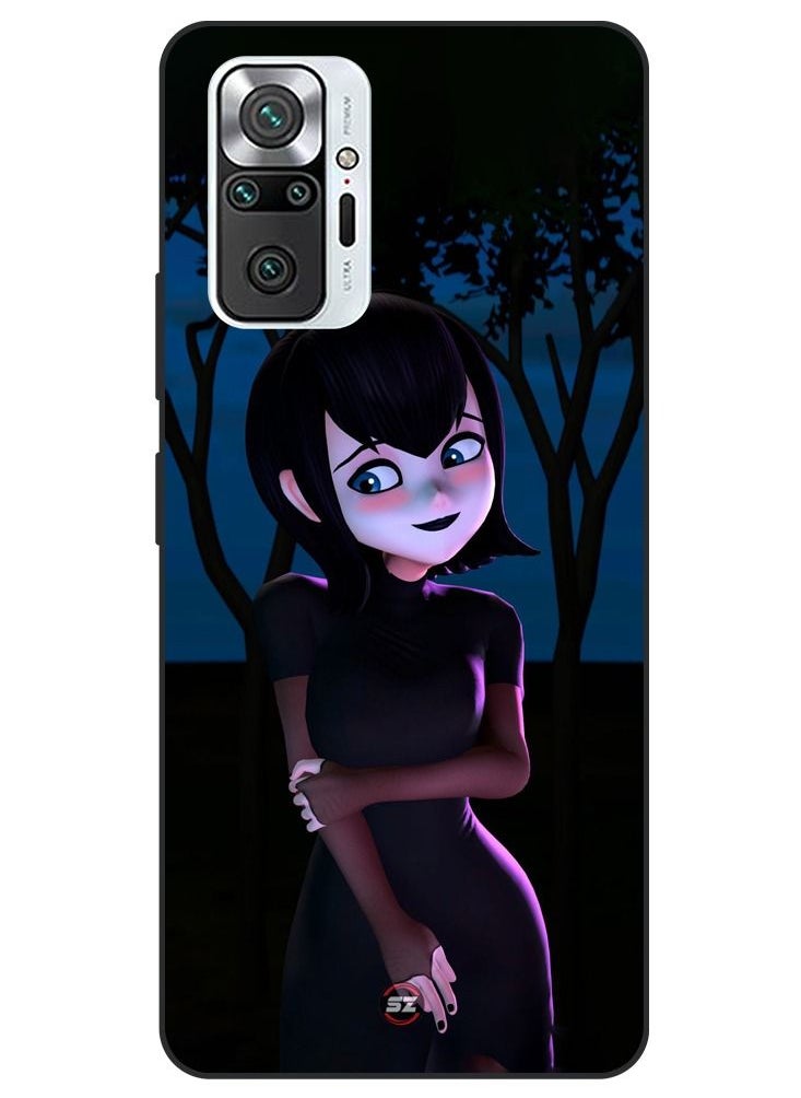 Service Zone Protective Printed Mobile Cover Mavis Dracula Fictional Character For Xiaomi Redmi Note 10 Pro 