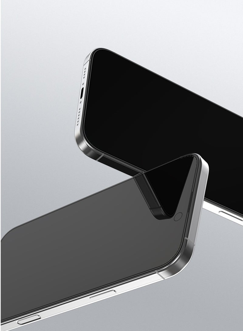 ديفيا حماية شاشة  ايفون 16لقافه  من ديفيا يضمن لك حماية الشاشة من الخدوش والصدمات مع الحفاظ على الخصوصية ذات الحافة الناعمة والزجاج المقسّى مرتين - Image 3