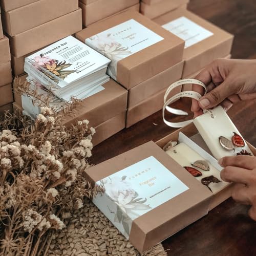 Fernweh Fragrance Bar - Set of 2 | Premium Air Freshener Bar & Scented Sachet for Home, Closets, Cupboards, Wardrobe, Drawers, Shoe Racks | Vanilla, Woody, Warm Scented Soy Wax Tablet - Image 3