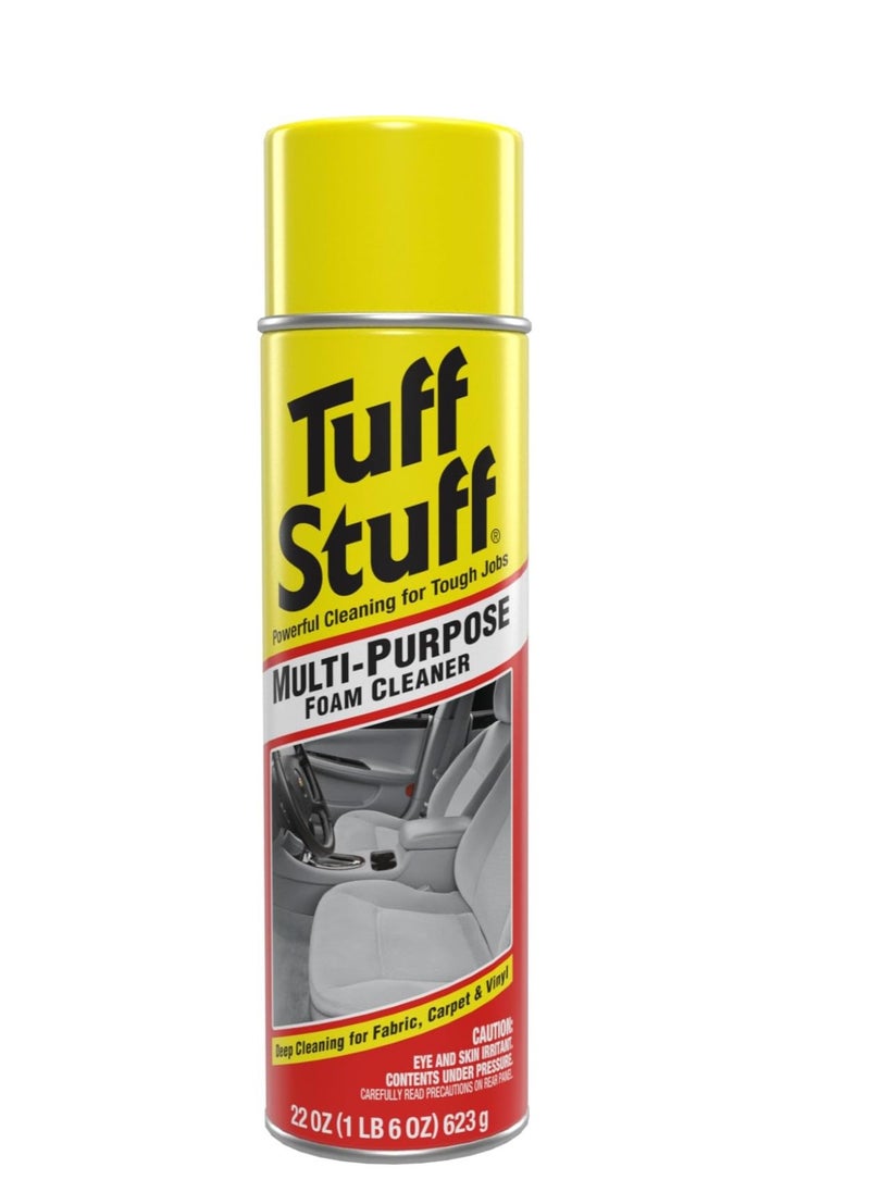 STP Tuff Stuff Multi Purpose Foam Cleaner 600Ml, Perfect For Fabric, Carpet, And Vinyl, 1 Piece  - Image 4