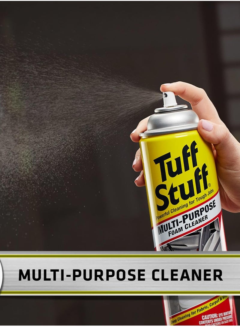 STP Tuff Stuff Multi Purpose Foam Cleaner 600Ml, Perfect For Fabric, Carpet, And Vinyl, 1 Piece  - Image 2