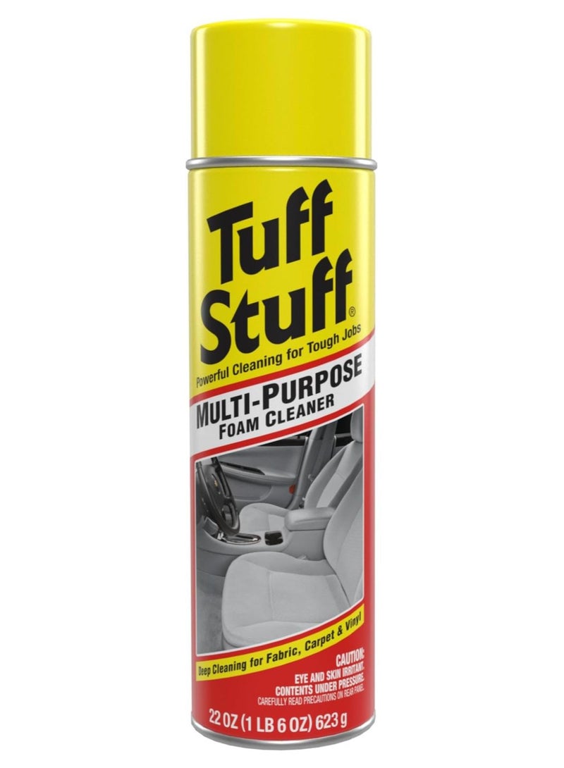STP Tuff Stuff Multi Purpose Foam Cleaner 623g, Perfect For Fabric, Carpet, And Vinyl, 1 Piece - Image 1