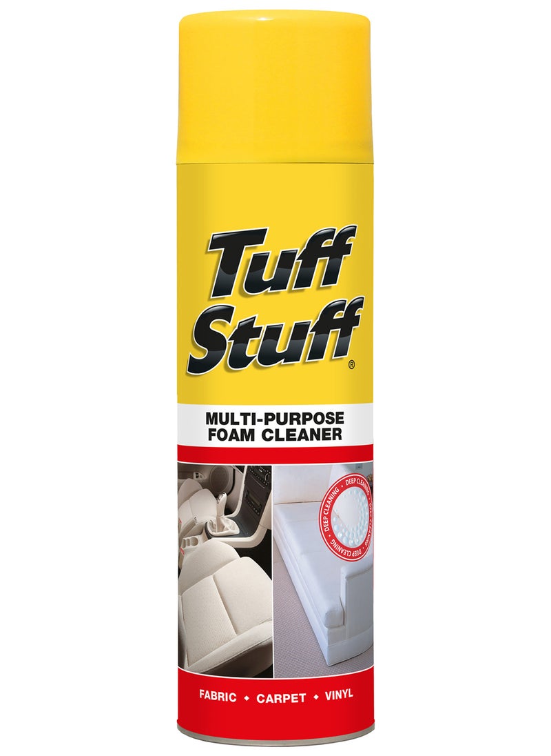 STP - Tuff Stuff Multi Purpose Foam Cleaner 600Ml, Perfect For Fabric, Carpet, And Vinyl, 1 Piece - Image 1