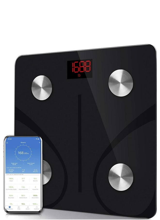 VOGMAX Smart Scale With Bluetooth Black  - Image 1
