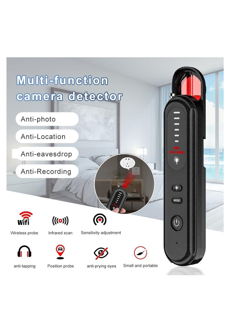 KASTWAVE Hidden Camera Detectors, Portable Wireless Camera Detectors, Anti-Photo Hidden Camera Detector, Hidden Camera Detectors and Bug Detector for Car Indoor Home Hotel Travel Office  - Image 2