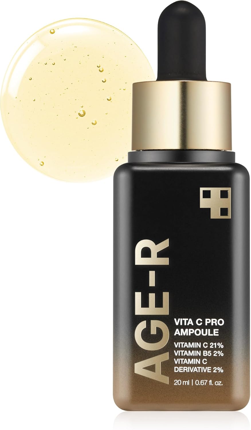 Medicube Deep Vita C Pro Ampoule 21 Vitamin C Brightening Serum High Potency Vitamin C And B5 Face Serum For Dark Spots Pigmentation And Dull Skin Hydrating Radiance Boosting Ampoule For Sensitive Skin 20 ml