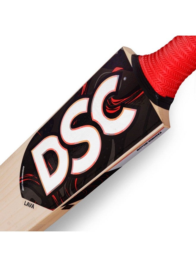 DSC مضرب كريكيت لافا من خشب كشمير، مقاس - 5 - Image 4