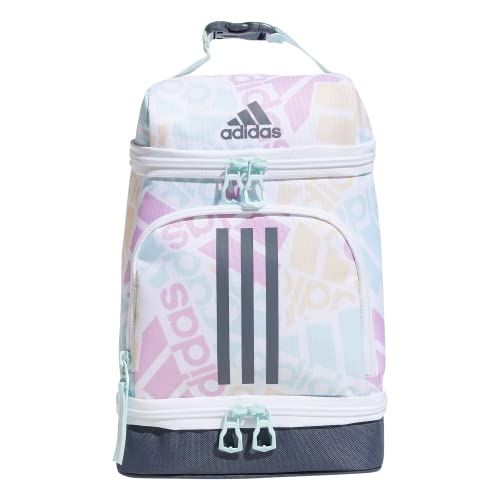 adidas Excel 2 Insulated Lunch Bag Discontinued, Adi Multi Collage/White/Onix Grey, One Size - Image 1