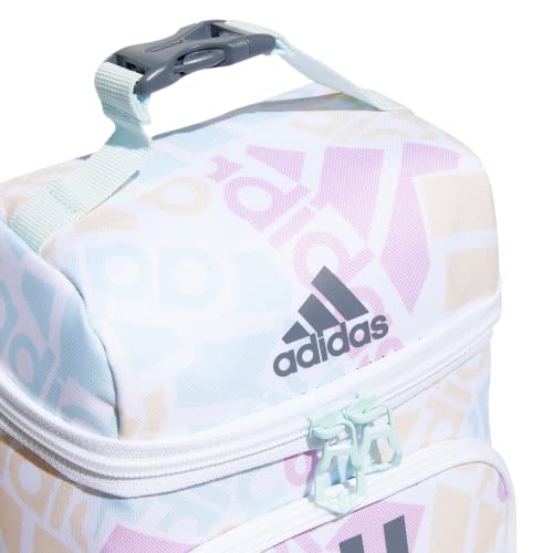 adidas Excel 2 Insulated Lunch Bag Discontinued, Adi Multi Collage/White/Onix Grey, One Size - Image 4