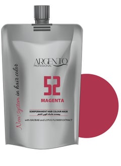 Argento Pro 52 Magenta Semipermanent Hair Color Mask 200ml