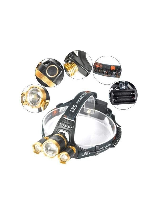Rechargeable LED Headlamp 3 Head - Image 3