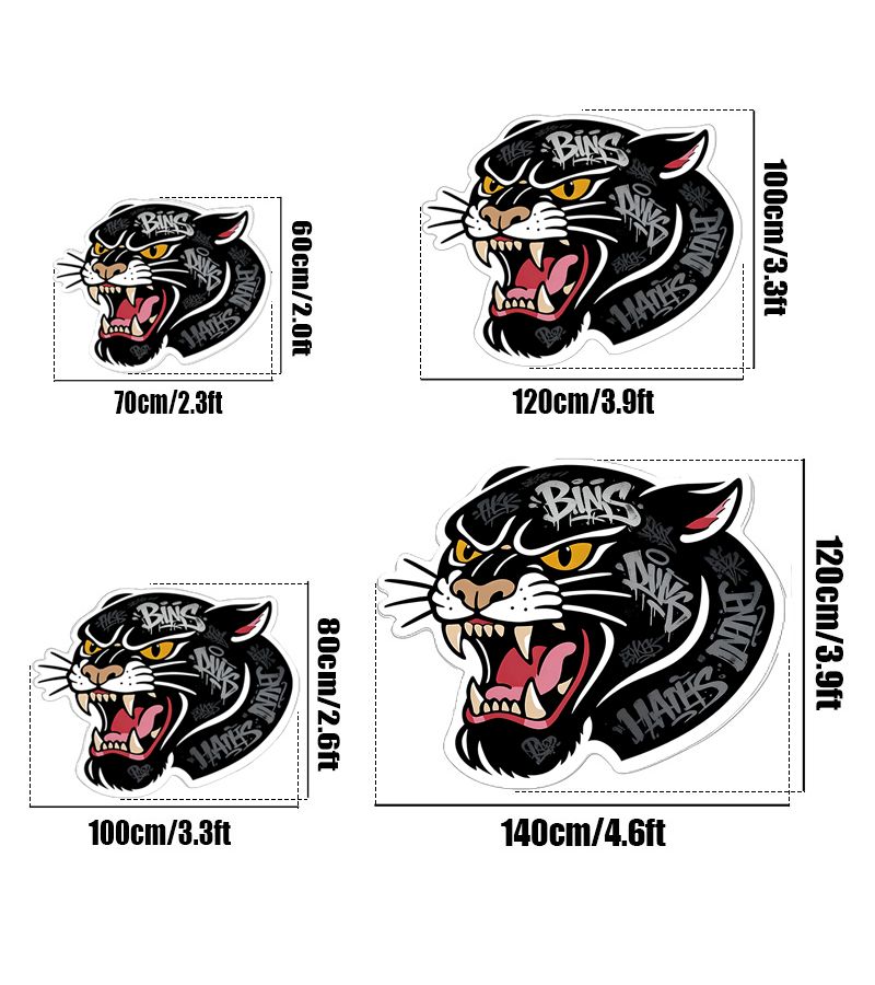 Irregular Velvet Carpet Mat 80x100cm NA1315 American Retro Tiger Letter Texture Design for Living Room Bedroom Soft Washable Floor Rug - Image 3