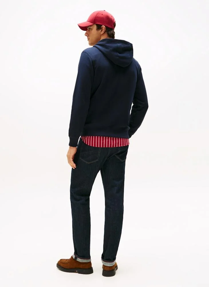 TOMMY HILFIGER Flag Graphic Drawstring Hoody