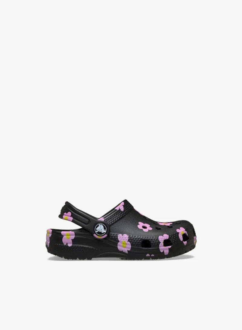 crocs Kids Flower Clogs