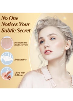 Generic Face Lift Tape, Neck Tape Lifting Invisible, 60 Stickers Facelift Tape for Face Invisible Makeup Tape, Lifting Beauty Face Tapes for Lifting Sagging Skin Double Chin Neck Jowls Eyes Facial Wrinkles  - Image 2