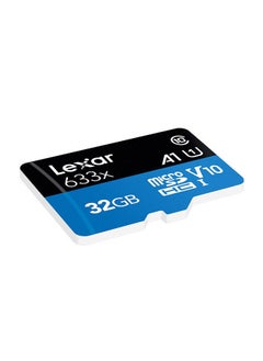 NIBEMINENT Micro SD HC Class10 Memory Card With Adapter Blue/Black  - Image 2