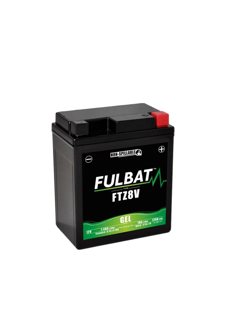 FULBAT بطارية جل FULBAT للدراجات النارية والدراجات البخارية - دراجات ياماها وهوندا - Image 1