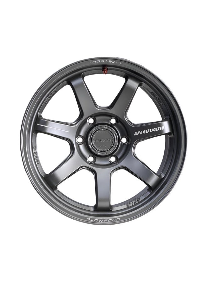لينسو فينوم VT7 مقاس 17X8.5 عدد 6 فتحات 139.7 أوفست ET00 سنتر بوري 110 لون رمادي (GLT) - Image 3