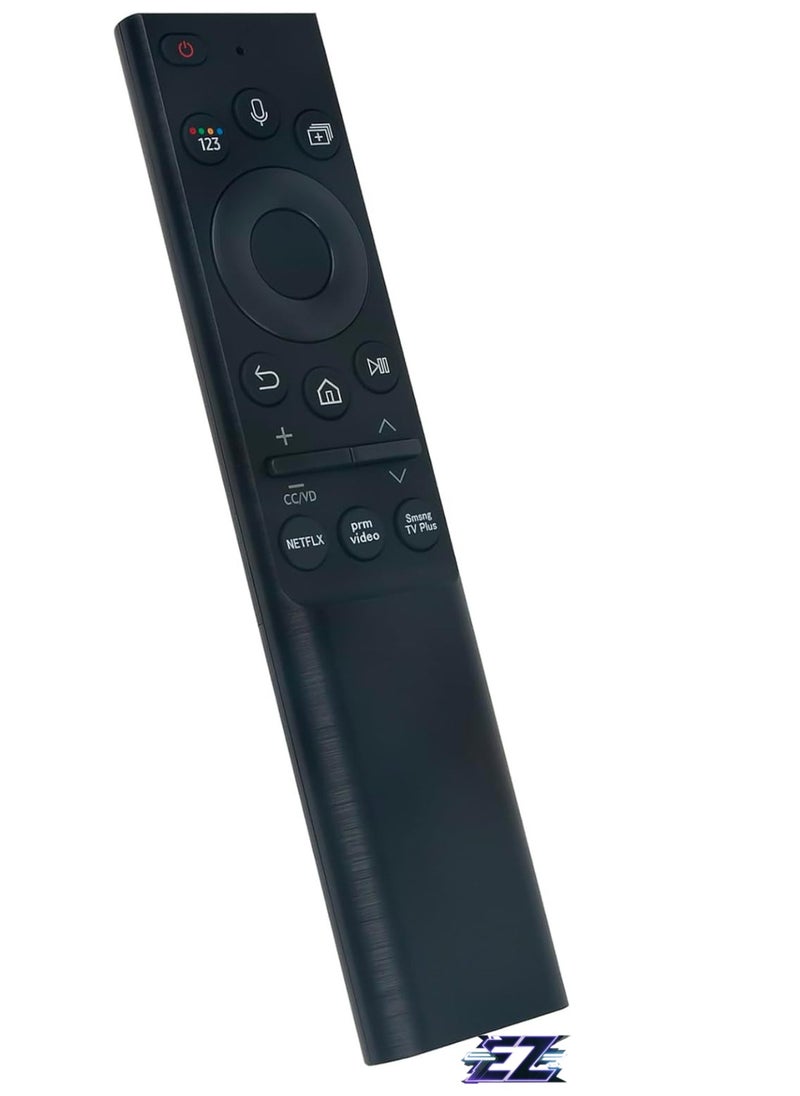 Replacement Voice Remote Control BN59-01357A BN59-01357B BN59-01357F BN59-01357P Compatible with Samsung Neo QLED 8K 4K TV 2021 with Shortcut Apps - Netflix, Prime Video, Samsung TV Plus with battery