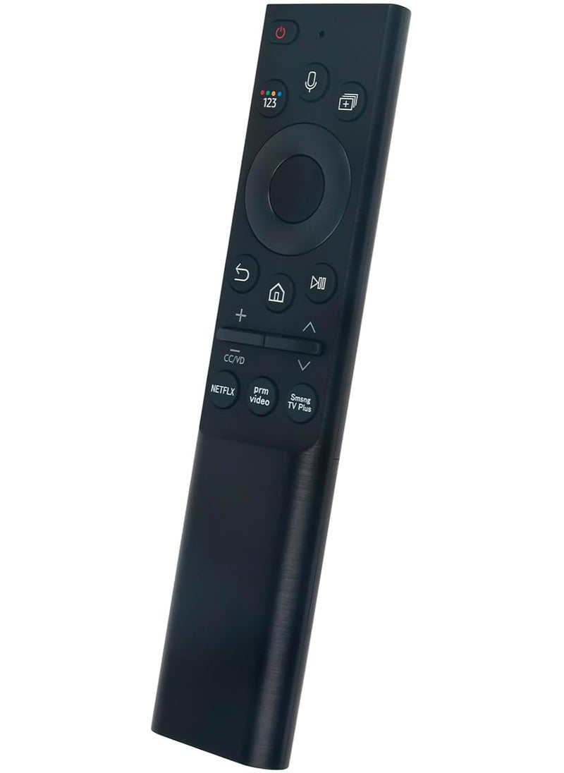Replacement Voice Remote Control BN59-01357A BN59-01357B BN59-01357F BN59-01357P Compatible with Samsung Neo QLED 8K 4K TV 2021 with Shortcut Apps - Netflix, Prime Video, Samsung TV Plus with battery