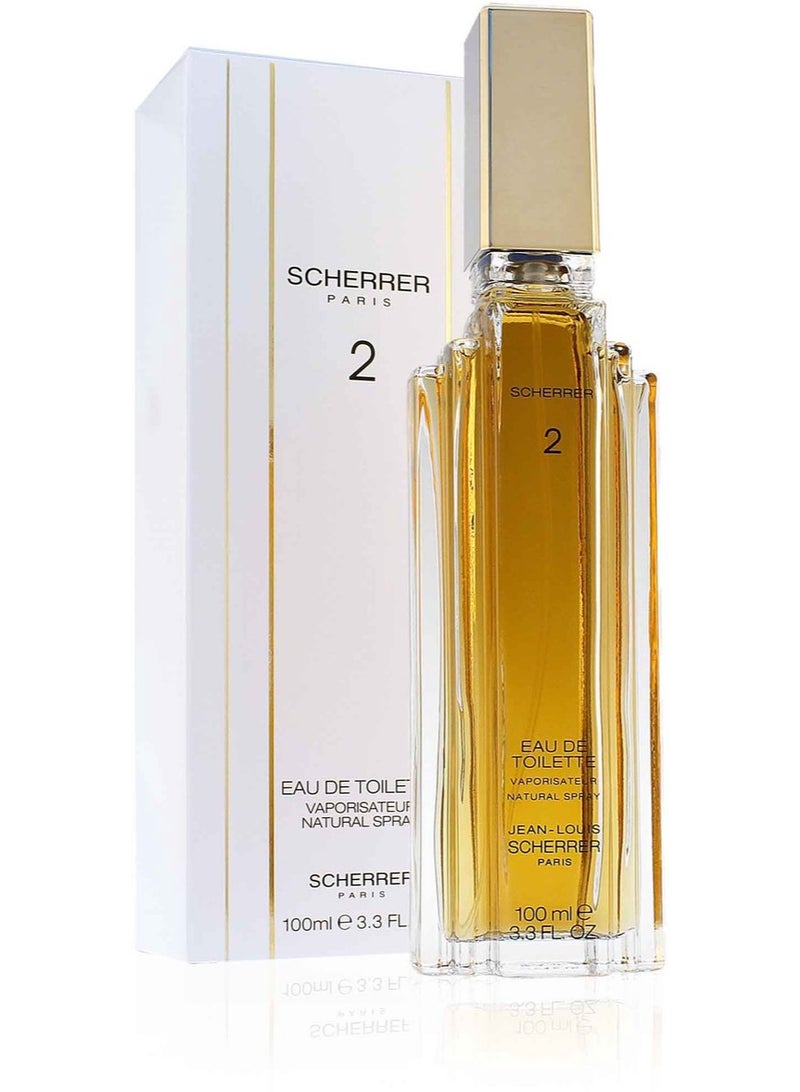 Jean Louis Scherrer Scherrer 2 for Women Eau de Toilette 100ml - Image 1