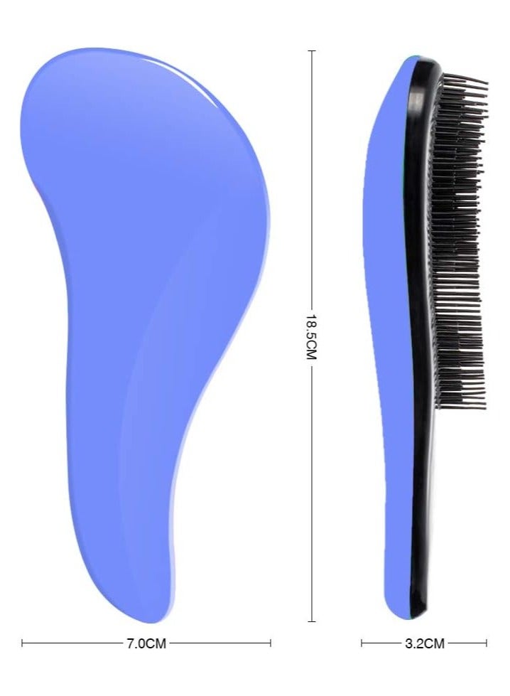 Generic Portable Detangling Hair Brush, Anti-Static Sliding Comb with Air Cushion, Perfect for Long, Thick, Curly, Dry and Wet Hair - Image 2