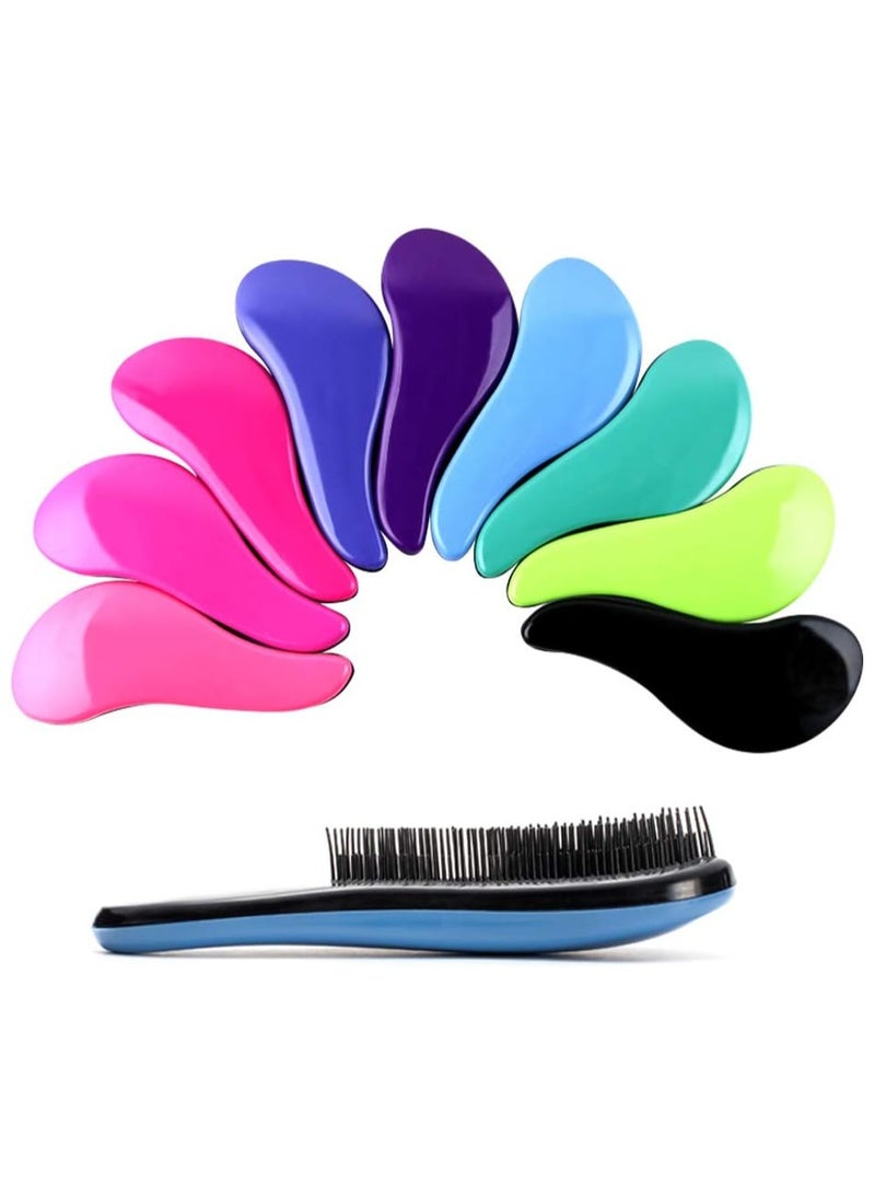 Generic Portable Detangling Hair Brush, Anti-Static Sliding Comb with Air Cushion, Perfect for Long, Thick, Curly, Dry and Wet Hair - Image 3
