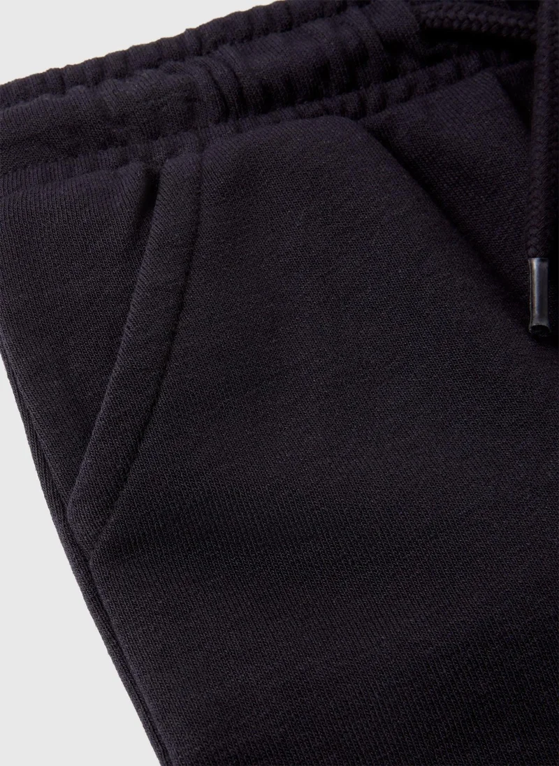 ماتلان شورت رياضي أزرق داكن للأولاد