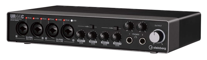 Steinberg UR44C 6x4 USB 30 Audio Interface with Cubase AI and Cubasis LE