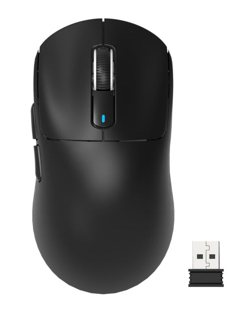 X3 Mouse Lightweight Wireless Gaming Mouse with Tri-Mode 2.4G/USB-C Wired/Bluetooth, PAW3395 Optical Sensor, Up to 26K DPI, 5 programmable Buttons for Laptop/Win/Mac/PC